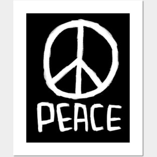 Peace Sign, Peace Please, No War, Antiwar, Peace Symbol Posters and Art